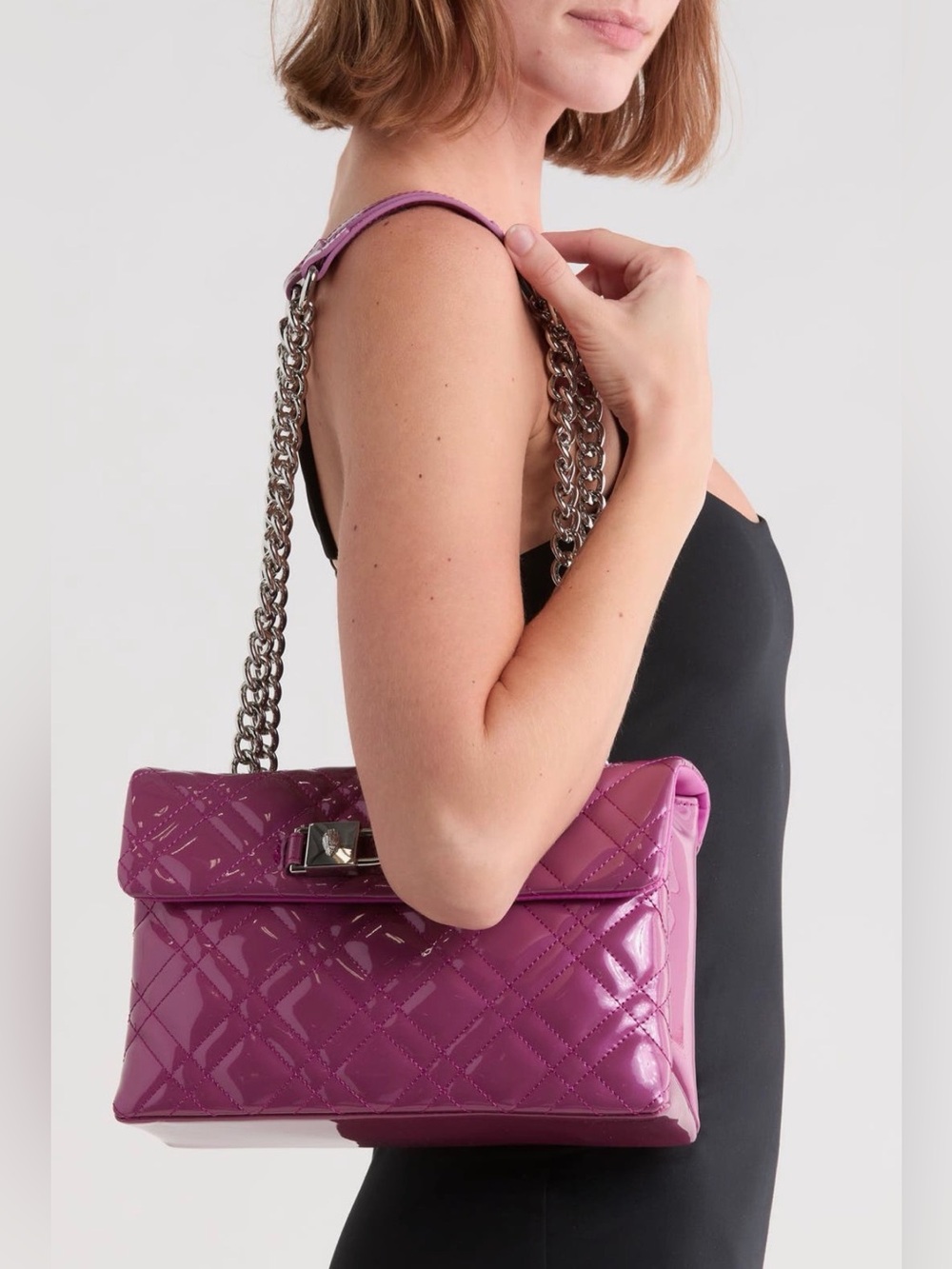 Kurt Geiger London Kingsley Quilted
Leather Shoulder Bag